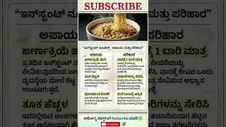 important Health care tips in Kannada #shortsfeed #trending #motivation #healthtips #Kannada