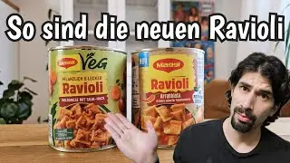 Neue Maggi Ravioli! Bolognese vegan und scharfe Arrabiata