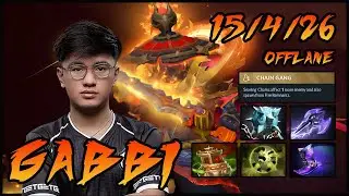 Gabbi Ember Spirit Offlane | All Over the Map, 93% Kill Participation vs. Kuku - Dota 2 Gameplay