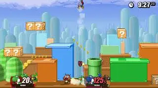 Super Smash Flash 2 Beta v1.4 Free For All - Yoshi Color #1279