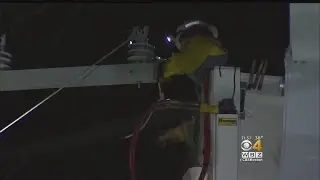 Crews Clean Up, Residents React To Stoneham Utility Pole Crash