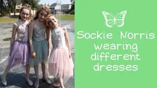 Sockie Norris in different dresses and skirts (By Gnarly Norris 😁)