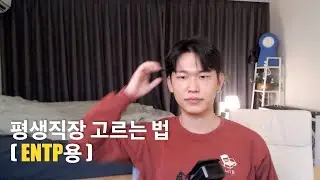 ENTP 평생직장 고르기