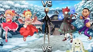 PUPPET VS TERRIERMON VS NORIMARO VS RIN SATSUKI VS FLANDRE SCARLET VS RIN KAENBYOU [CRUSADE CMC V8]