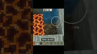 TRY THIS AWESOME HACK IN MINECRAFT 🔥 #shorts