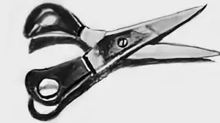 How to draw Realistic Scissor✂️ || Divyanshi Gupta Art || easy drawing