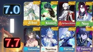 NEW! FULLY UPDATED SNEZHNAYA 7.0 TO 7.7 BANNER ROADMAP WITH ALL RERUNS, DEBUTS & MORE