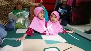Dewi & Putri Bocah Kembar Siam Sejak Dulu Selalu Ceria,  Mereka Bercita cita Jadi Dokter dan Ilmuwan