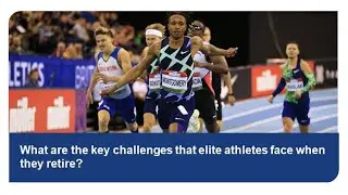 What are the key challenges that elite athletes face when they retire?