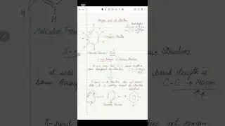STRUCTURE OF BENZENE | A2 ORGANIC CHEMISTRY | DELOCALIZATION OF BENZENE RING
