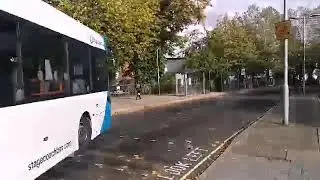 New Stagecoach Liveried bus arrives at Winchester Station 14/10/20