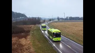 🚍🎉 FFK Supportere p&aring; Vei til Ullevaal &ndash; 87 Busser i Kortesje! | Drone 4K