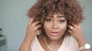 Afrostyling youtube video for  Funky Fab Fro   Outre Eco Wig Willa   Epic UK REVIEW   Shantania Beck