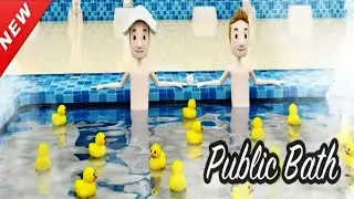 Escape Room Collection Public Bath Walkthrough (GBFinger Studio)