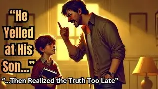 “He Yelled at His Son… Then Realized the Truth Too Late”