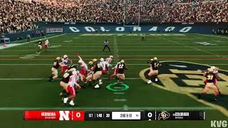 College Football 25 - Nebraska Cornhuskers vs Colorado Buffaloes - Gameplay (PS5 UHD) [4K60FPS]