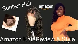 AMAZON SUNBER BODY WAVE WIG REVIEW