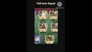 Full Icon Squad ⚽⚽  #fifamobile #shorts
