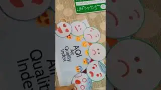 AQI Awareness activity for School kids #kidslearning