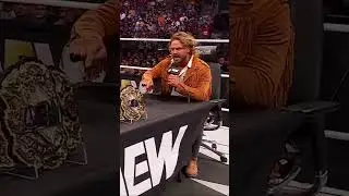 Hangman Page задаёт параметры своего матча на AEW All Out! #aewdynamite