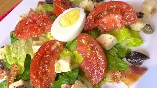 Bacon and cheese salad - Cooking Simple Recipes