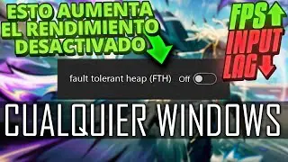 ¡Está CONFIGURACIÓN DESACTIVADA AUMENTA los FPS! (CUALQUIER PC) en Windows 7/10/11