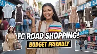 FC Road Street Shopping In Pune🛍️👗 | Best Budget Finds, Fashion & Fun🛍️💃#youtubevideo #viral #street