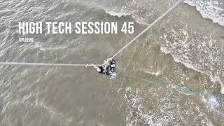 Тест Spleene High Tech Session 45 Twintip 2025 (обзор с переводом на английский язык)