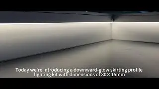 Modern LED Skirting Profile | Easy Step-by-Step Installation Guide