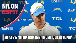 Brandon Staley passionately defends team in testy exchange with reporter | NFL on ESPN