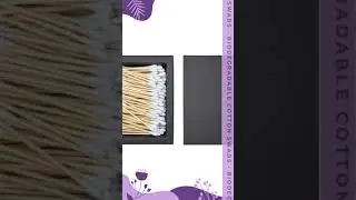 Biodegradable Cotton Swabs