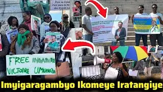 VID🚨Imbere y'Inteko Abayoboke Ba V.Ingabire Batangiye Imyigaragambyo ,Isaba Irekurwa Rye