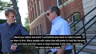 How to Guide a Person With Vision Loss