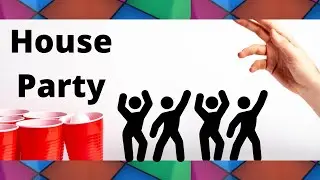 House Party background video, house party visuals