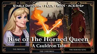 Rise of The Horned Queen - A Cauldron Tale 🔮 Stable Diffusion, FLUX, WAN,  ACE-Step