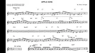BACKING TRACK - APPLE CORE (Gerry Mulligan) Ab 190 BPM SWING