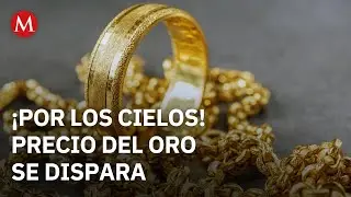 El oro supera los 4 mil 100 d&oacute;lares la onza y marca nuevo r&eacute;cord hist&oacute;rico