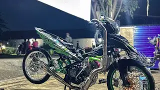 NJMX modif pakai body mx king spek mesin 300 cc#mx350 #automobile #njmx #streetbike