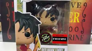 NEW Red Hawk Luffy Glow in the dark chase OOB full spin around.