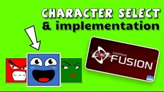 Character Select & Implementation in Clickteam Fusion 2.5