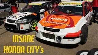 Custom Honda City's at Vroom 2016