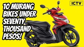 Top 10 Motorcycles Under 70k Philippines | Cheap motorcycles in Philippines | Murang Motor