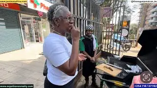 Professional Kenyan Grill Chef Cooks Jamaican Jerk 🔥🇯🇲