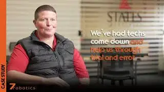 The Service and Support of 7robotics | Case Study: Robotic Drilling & Screwing System at States Ind.