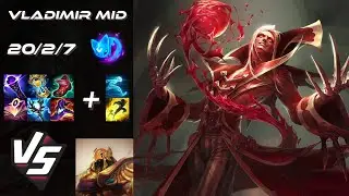 MID Vladimir vs Azir - EU Grandmaster Patch 14.23