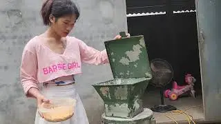 Repair girl, beautiful repair beauty, machine repair and maintenance