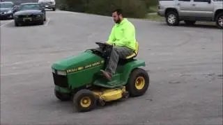 ONLINE ONLY ABSOLUTE AUCTION - John Deer LX172 Riding Mower