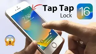 iOS16 &mdash; блокировка двойным нажатием на iPhone &mdash; необходимо включить🔥🔥