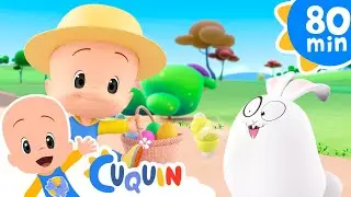 Na Fazenda do meu tio 🧑‍🌾🚜 e mais músicas infantis de Cleo e Cuquin - Família Telerín