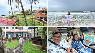 Varkala Beach Resort Tour || Barish Mai Kerala Ka Real Beauty Enjoy Kiya